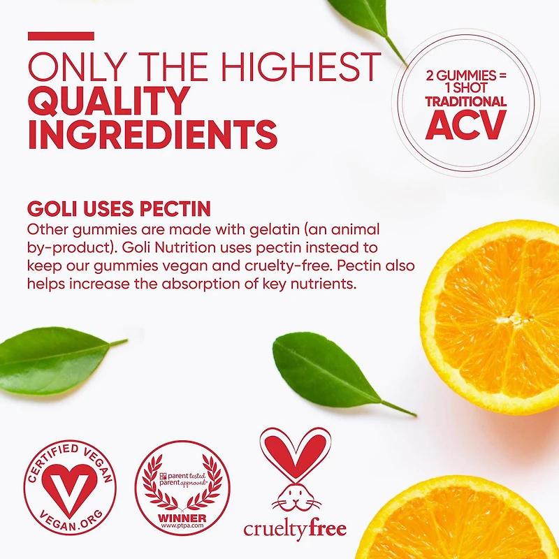 Goli Apple Cider Vinegar Gummies, Goli ACV Gummies