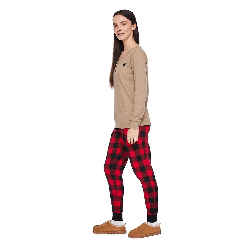 Canadiana Family Flannel Pant Sleep 2-Piece Set