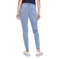Paisley Sky Maternity Over the Belly Distressed Skinny Denim Jean, Sizes S-XXL
