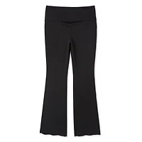 Paisley Sky Maternity Foldover Waistband Flare Leg Pant