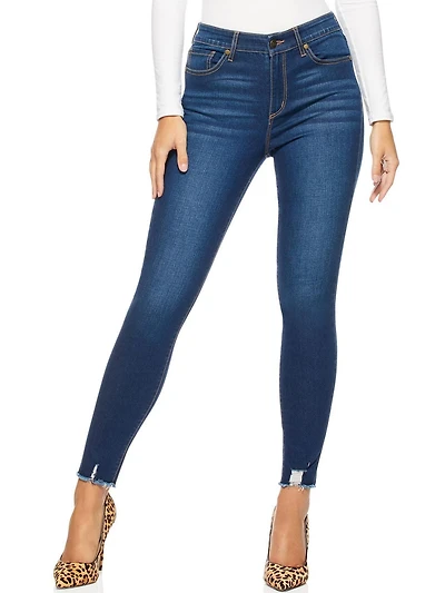 Sofia Jeans by Sofia Vergara Women’s Rosa Curvy Super High Waist Skinny Ankle Jeans