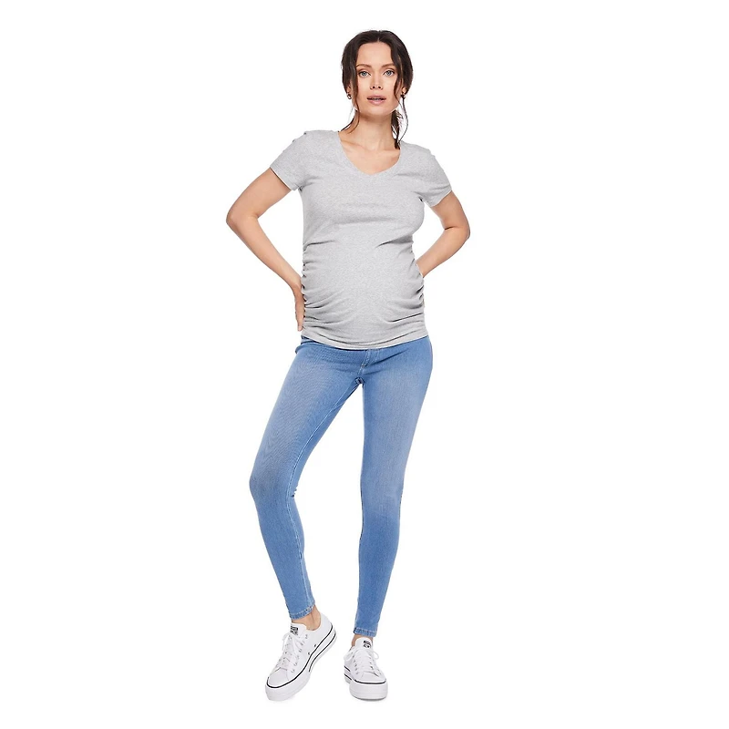 Paisley Sky Maternity Jegging