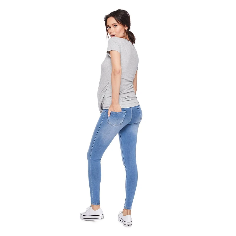 Paisley Sky Maternity Jegging