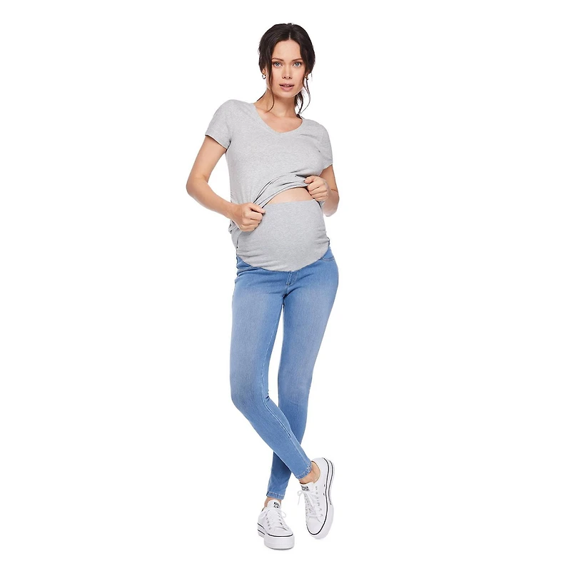 Paisley Sky Maternity Jegging