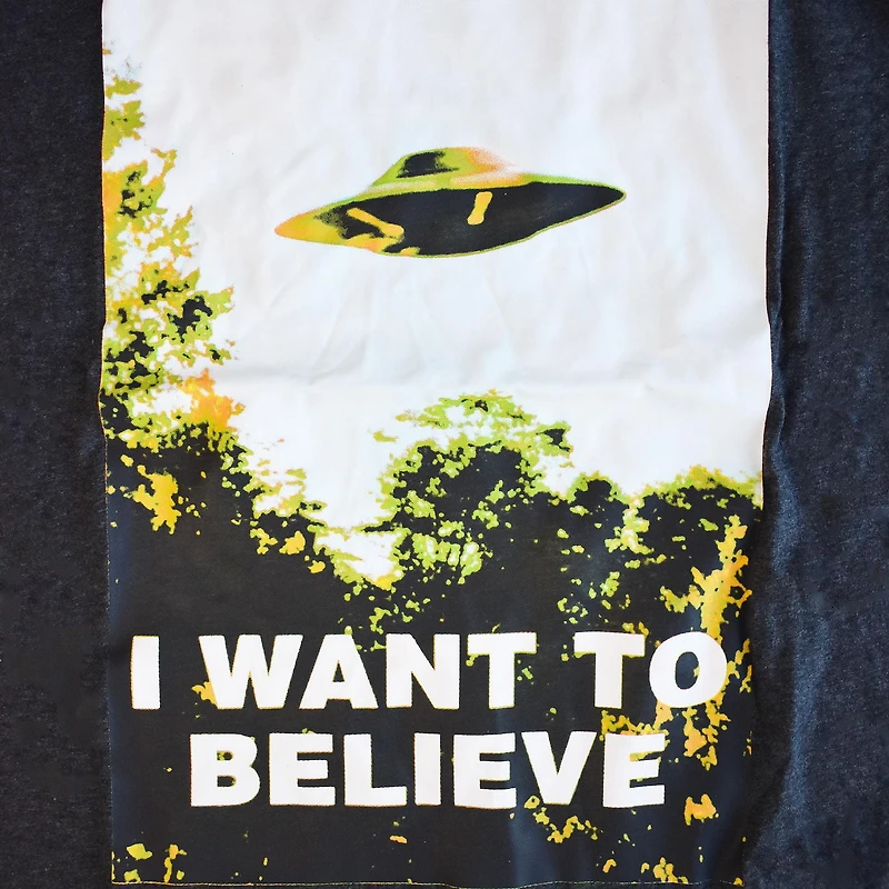 Men's X-Files 2 Piece I Want To Believe Sleepwear Set