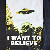 Men's X-Files 2 Piece I Want To Believe Sleepwear Set
