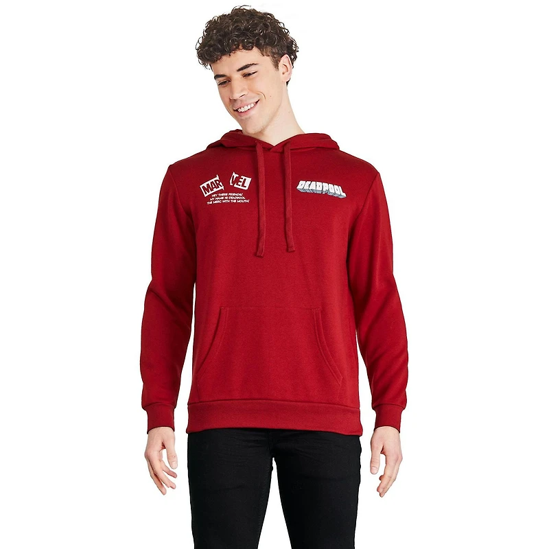 Haut à capuchon Deadpool Marvel pour hommes