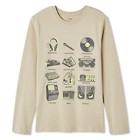 George Boys' Graphic Long Sleeve Tee