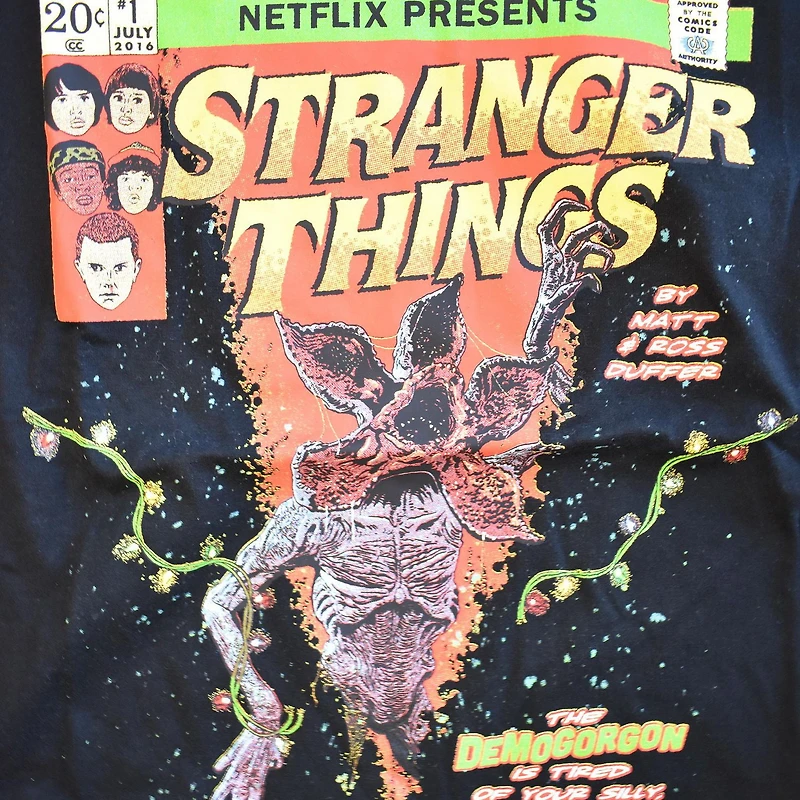 Ensemble de vêtements de nuit 2 pièces pour hommes Stranger Things