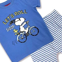 Peanuts Infant boys T-shirt and pant set