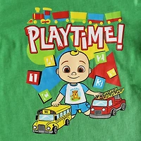 Haut tendance à manches longues Cocomelon Playtime ABC pour tout-petits garçons