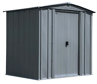 Arrow Classic Steel Storage Shed, 6x5, Charcoal