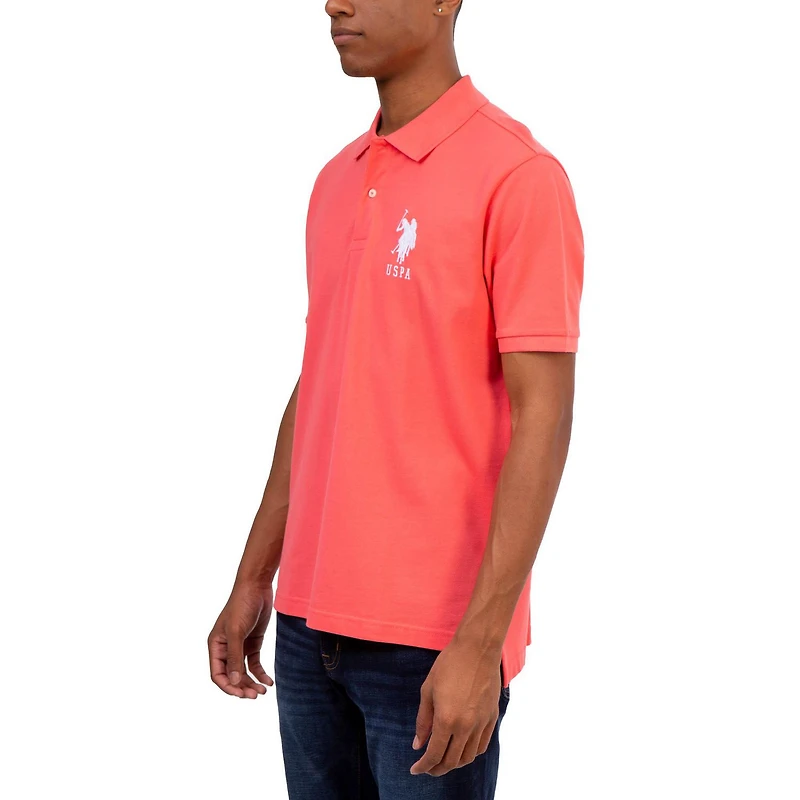 U.S Polo Assn. Men's Solid Pique Polo Shirt