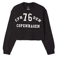 Chandail en molleton écourté No Boundaries pour femmes Tailles TP–TTG