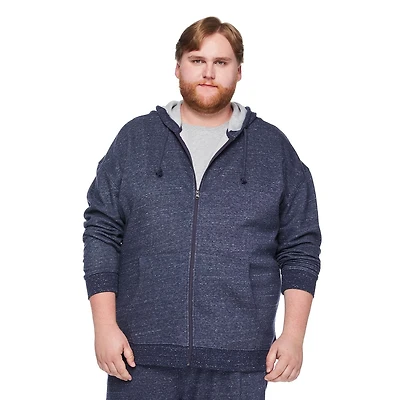 George Big Men's Full-Zip Hoodie