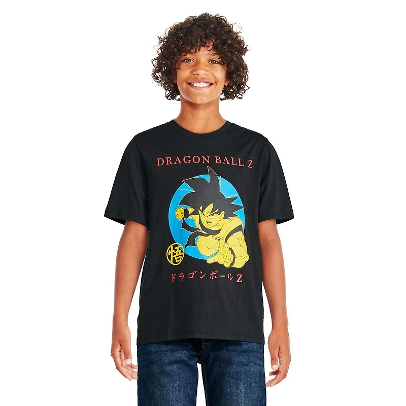 T-shirt à manches courtes Dragon Ball Z pour garçons Tailles P-TG