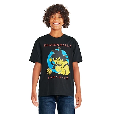 T-shirt à manches courtes Dragon Ball Z pour garçons Tailles P-TG