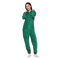 George Family Plush Candy Cane Printed Sleeper