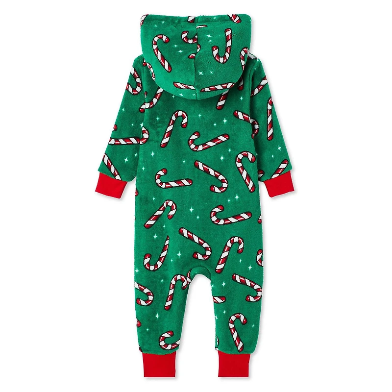 George Family Plush Candy Cane Printed Sleeper