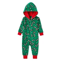 George Family Plush Candy Cane Printed Sleeper
