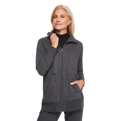 Iyla Women's Longline Athleisure Jacket, Sizes S-XXL