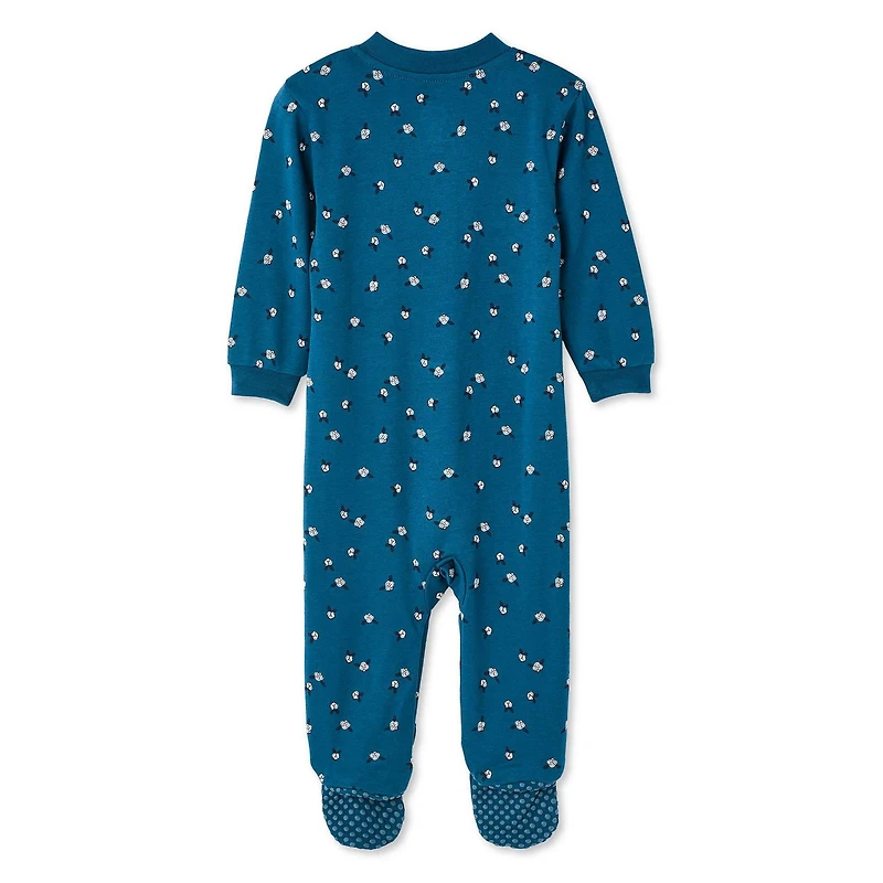 George Baby Girls' Printed Sleeper, Sizes 0-24 months