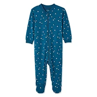 George Baby Girls' Printed Sleeper, Sizes 0-24 months