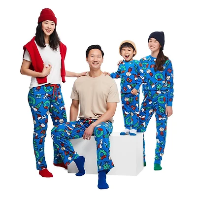Pyjamas en micropolaire Peanuts pour toute la famille Tailles pour toute la famille