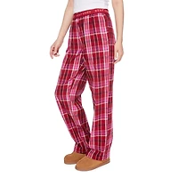 Pantalon de pyjama en flanelle No Boundaries pour femmes Tailles TP–TTG
