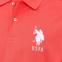 U.S Polo Assn. Men's Solid Pique Polo Shirt