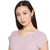 T-shirt côtelé Wild Skye pour femmes