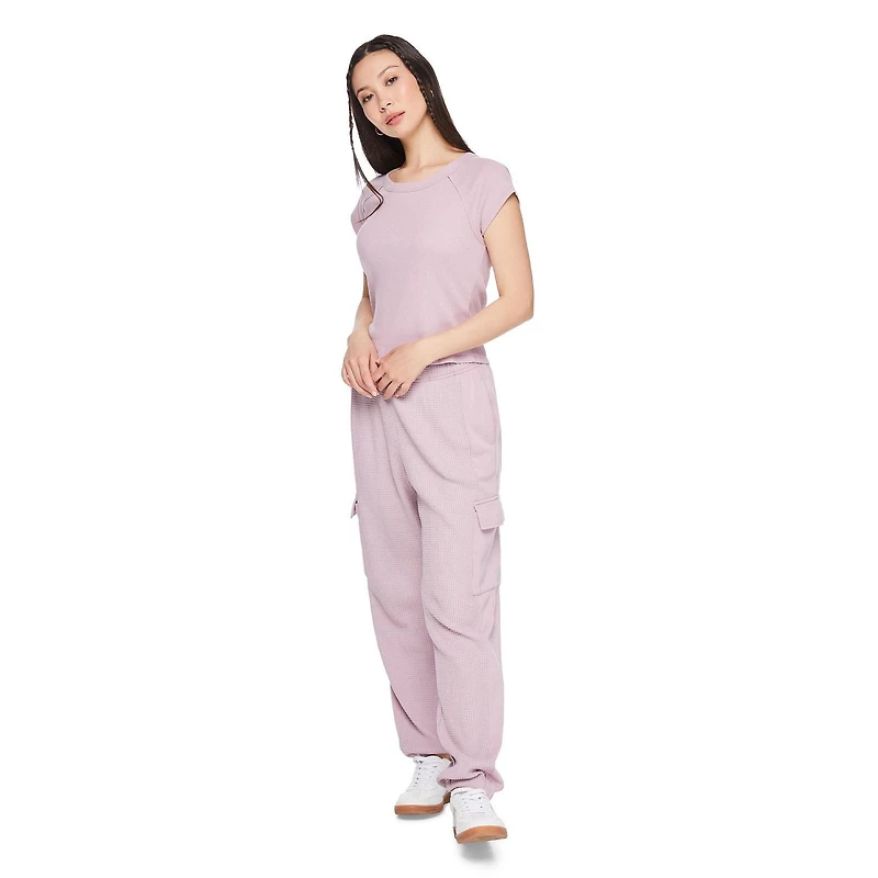 T-shirt côtelé Wild Skye pour femmes
