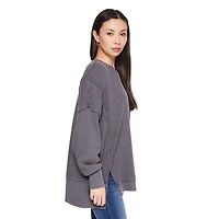 Wild Skye Women's Long Sleeve Waffle Top