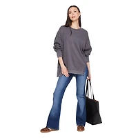 Wild Skye Women's Long Sleeve Waffle Top