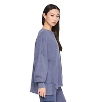 Haut à manches longues en tricot gaufré Wild Skye pour femmes Tailles TP–TG