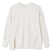 Haut à manches longues en tricot gaufré Wild Skye pour femmes Tailles TP–TG