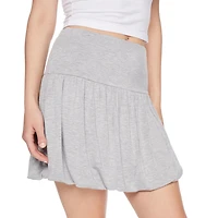 No Boundaries Women's Bubble Hem Skirt, Sizes XS-XXL