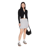 No Boundaries Women's Bubble Hem Skirt, Sizes XS-XXL