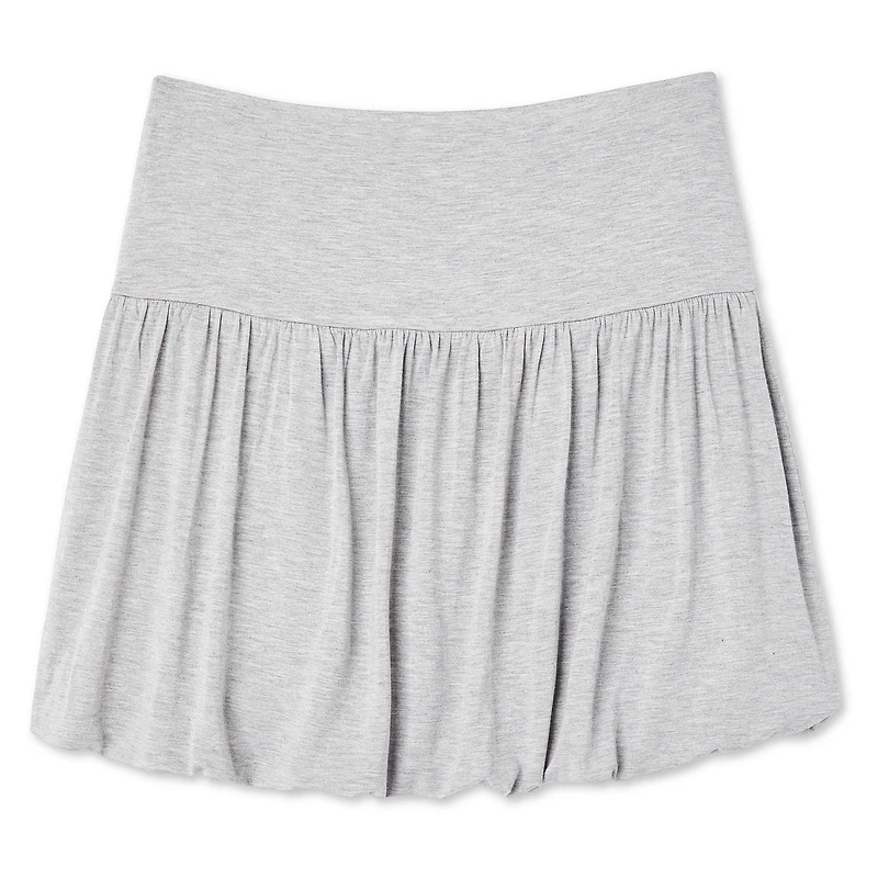 No Boundaries Women's Bubble Hem Skirt, Sizes XS-XXL