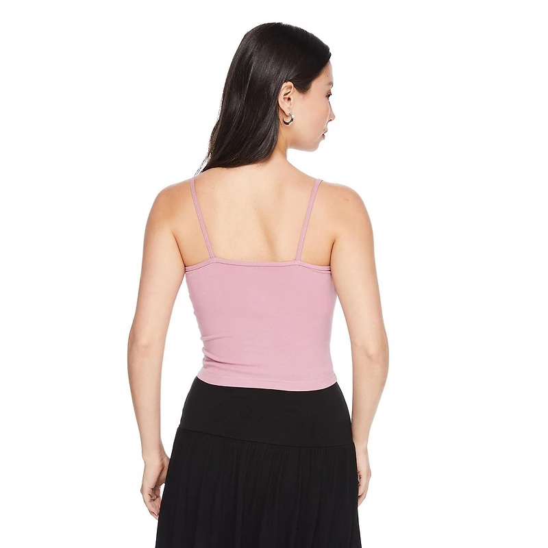 No Boundaries Women's Cropped Cami, Sizes XS-XXL