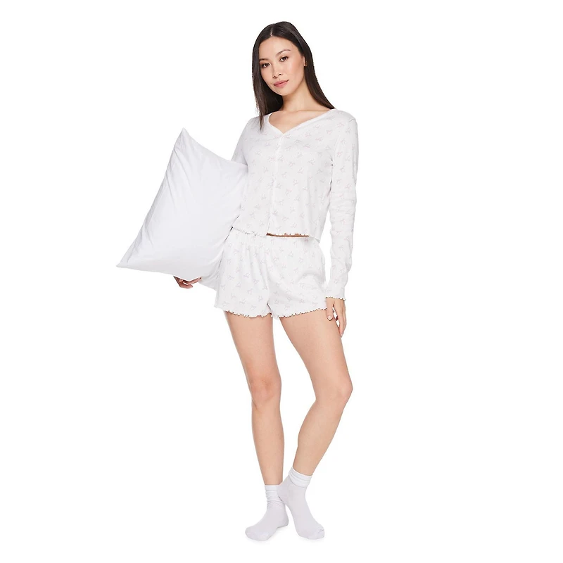 Pyjama 2 pièces No Boundaries pour femmes