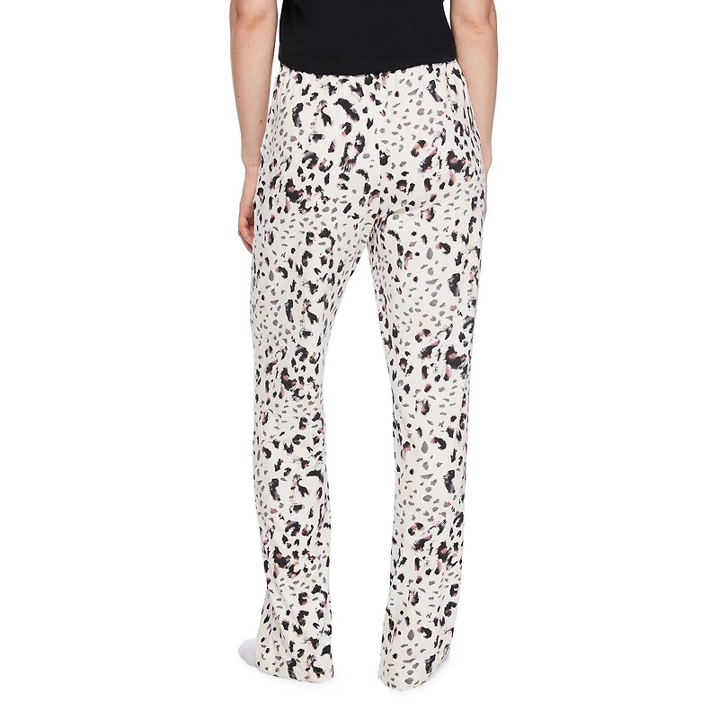 Pantalon de nuit à effet peau pêche George pour femmes Tailles TP–TTG