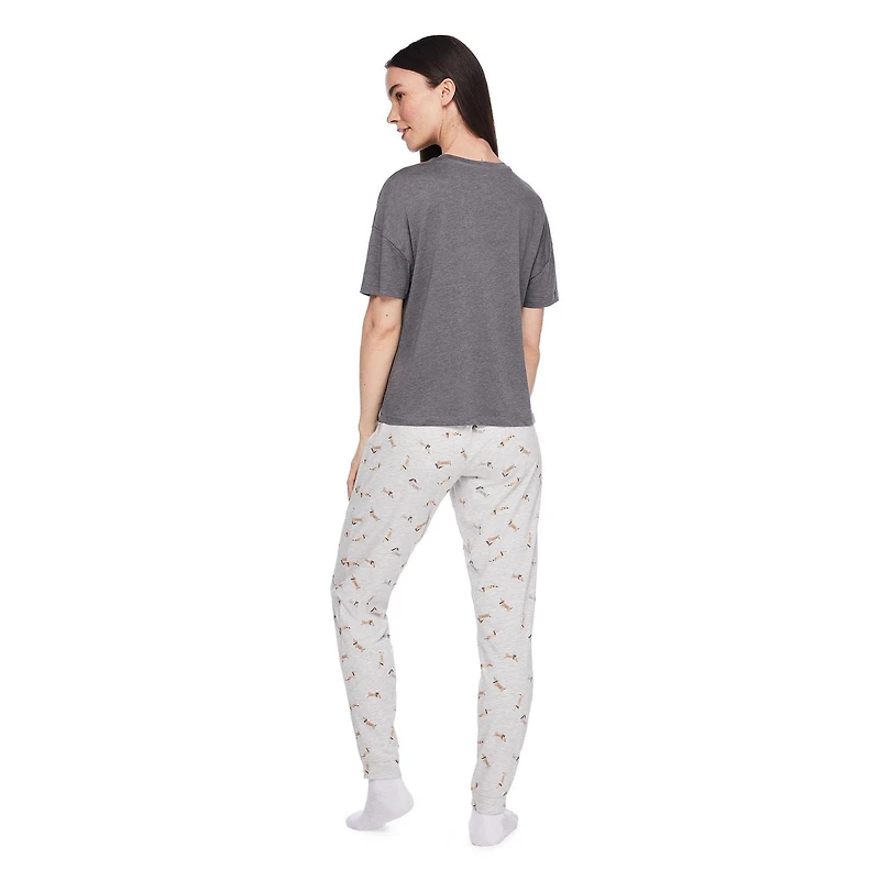 Pyjama 2 pièces George pour femmes Tailles TP–TTG
