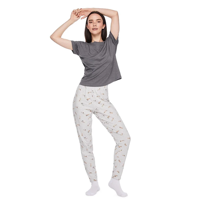 Pyjama 2 pièces George pour femmes Tailles TP–TTG