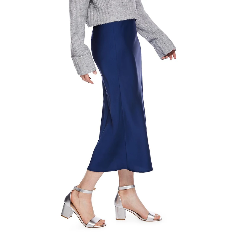 George Women's Satin Skirt, Sizes XS-XXL