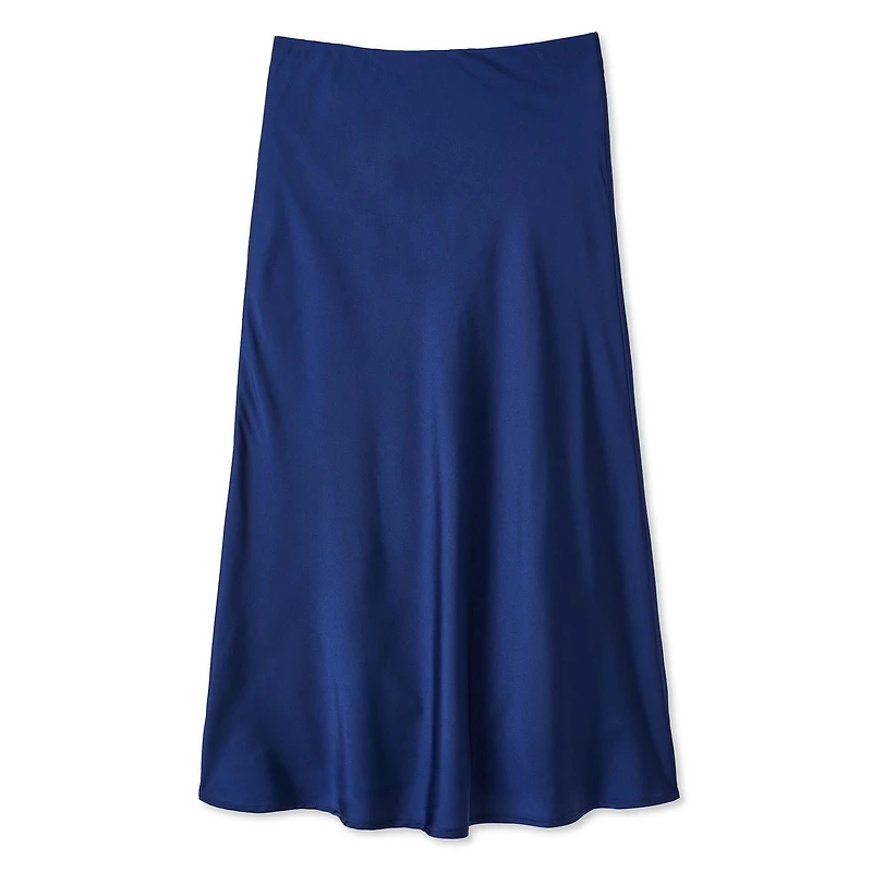 George Women's Satin Skirt, Sizes XS-XXL