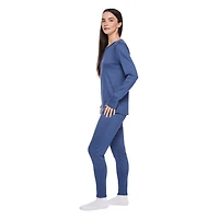 George Women's Pointelle Pajama 2-Piece Set Sizes XS-XXL