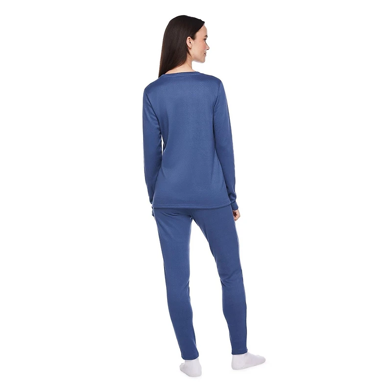 George Women's Pointelle Pajama 2-Piece Set Sizes XS-XXL