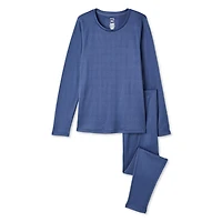 George Women's Pointelle Pajama 2-Piece Set Sizes XS-XXL