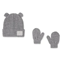 Ensemble 2 pièces avec tuque et mitaines George pour bébés garçons